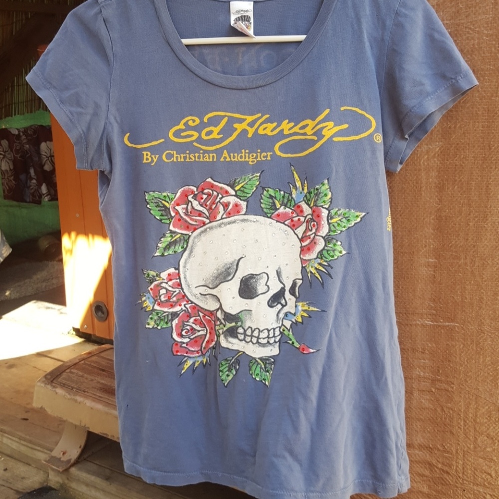 Sequenced  Ed Hardy T shirt